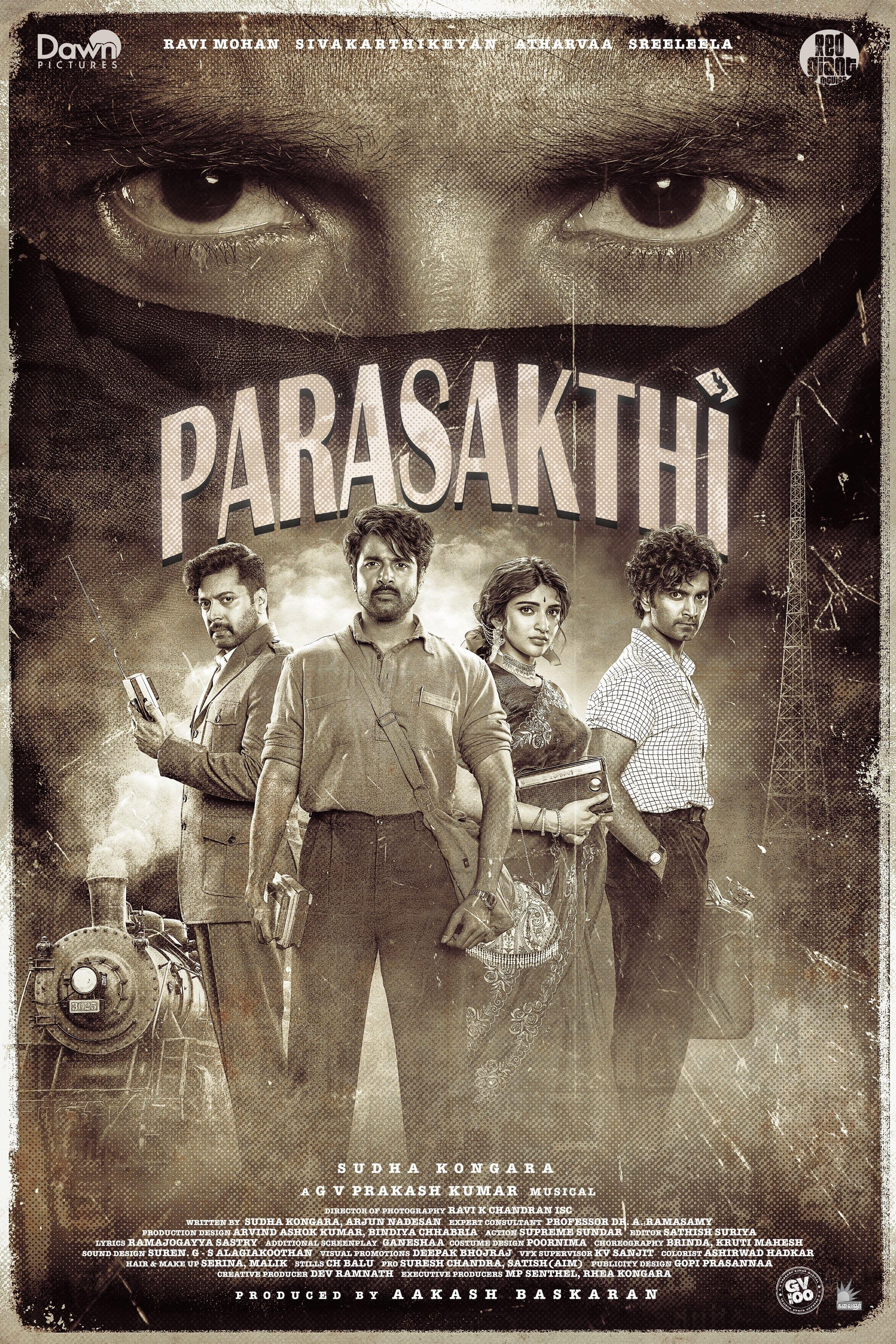 Parasakthi Title Teaser Feat Sivakarthikeyan Ravi Atharvaa
